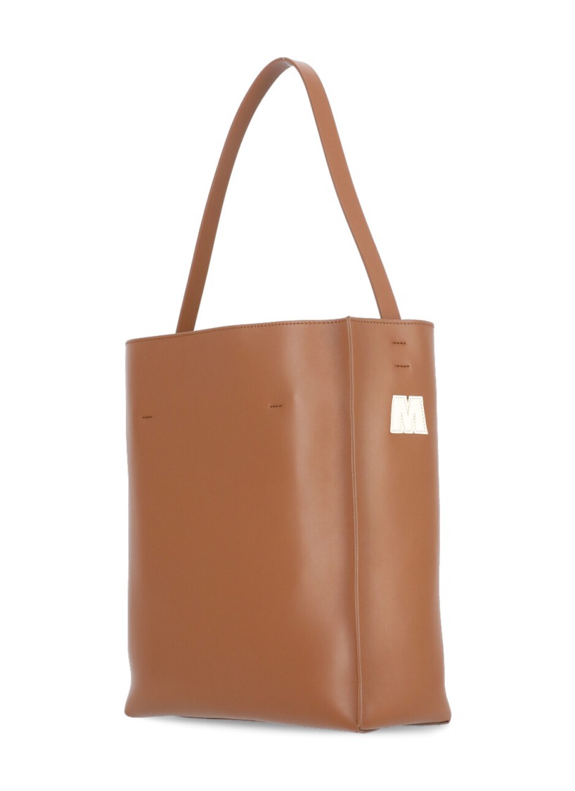 Marni Museum Hobo Small Bag In Brown