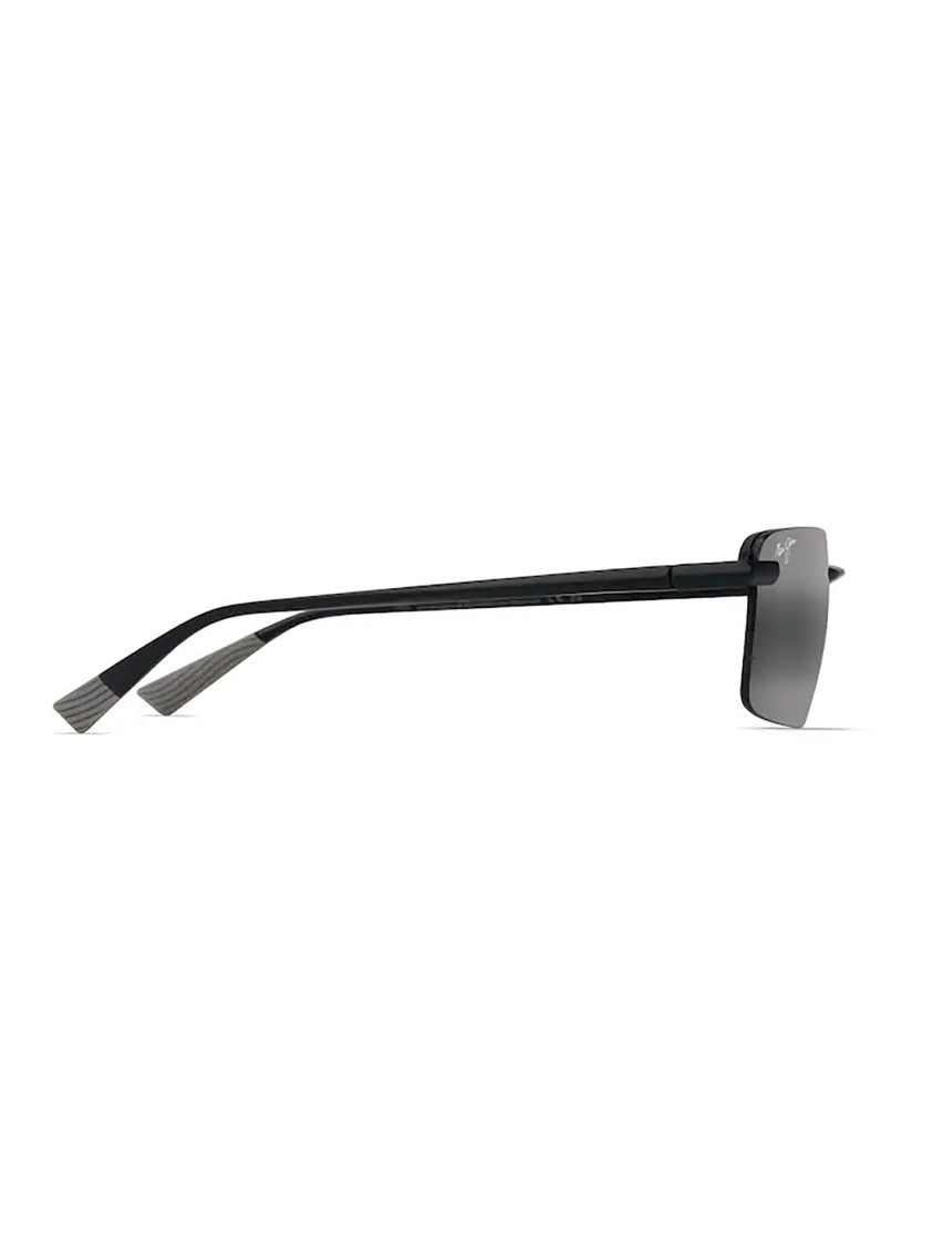 MAUI JIM MAUI JIM LAULIMA RECTANGULAR FRAME SUNGLASSES