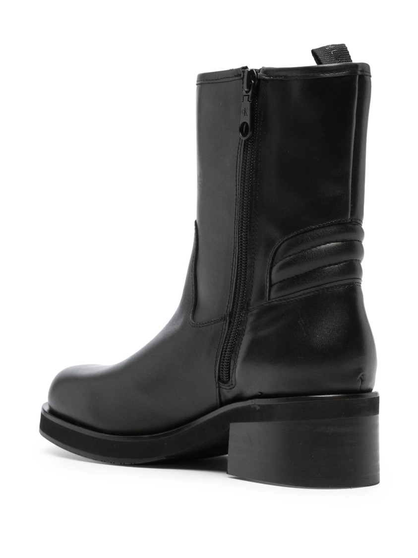 Calvin Klein Jeans Est.1978 Calvin Klein Jeans Biker Boot In Black