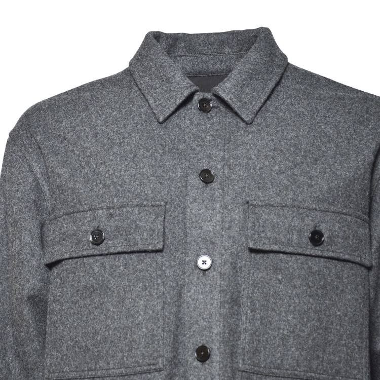 Jil Sander Textured Long-Sleeve Shirt With Classic Collar Casual