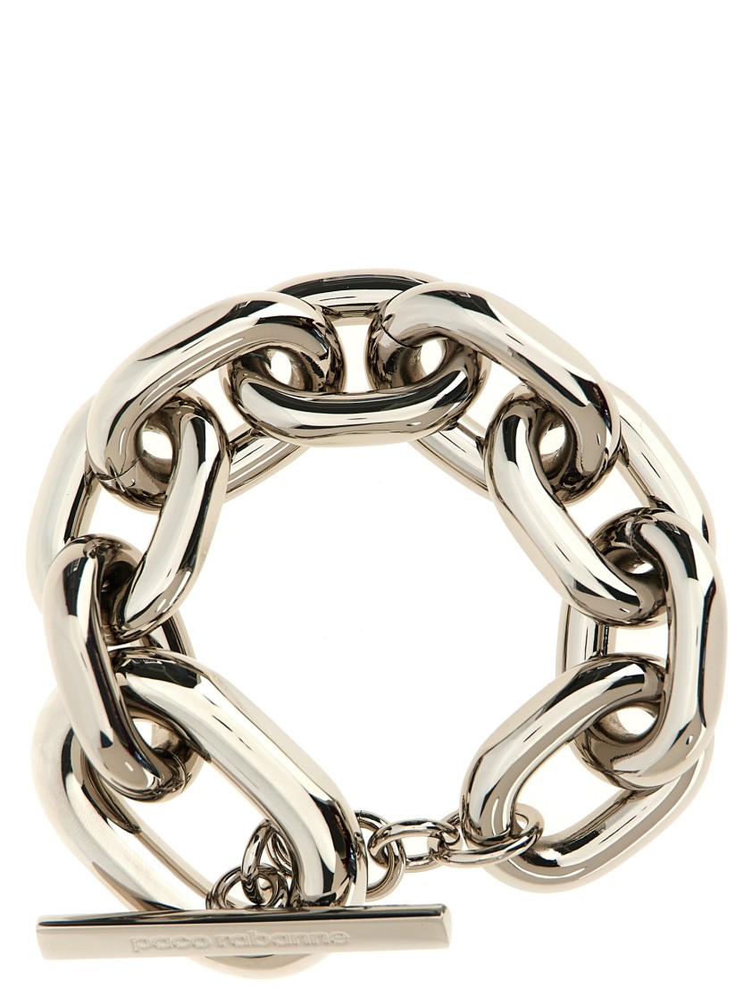 Rabanne Paco 'xl Link' Bracelet In Silver