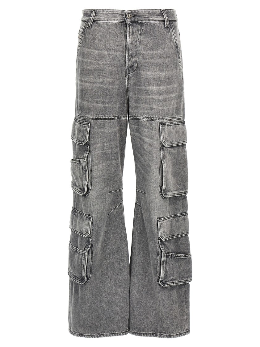 Diesel Jeans 1996 D Sire Grey Washed In Gray