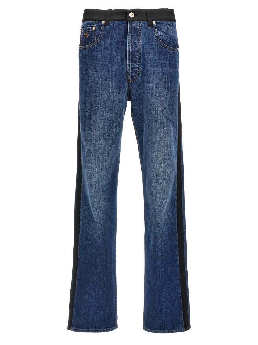 Wales Bonner Echo Denim Jeans In Blue