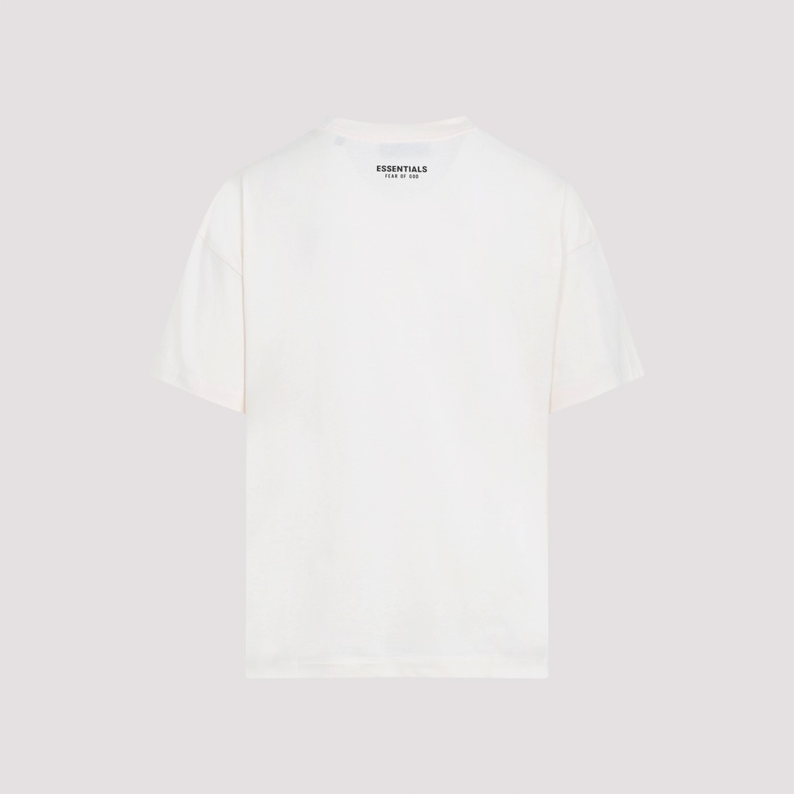 Fear Of God White Plain Cotton T-shirts In White