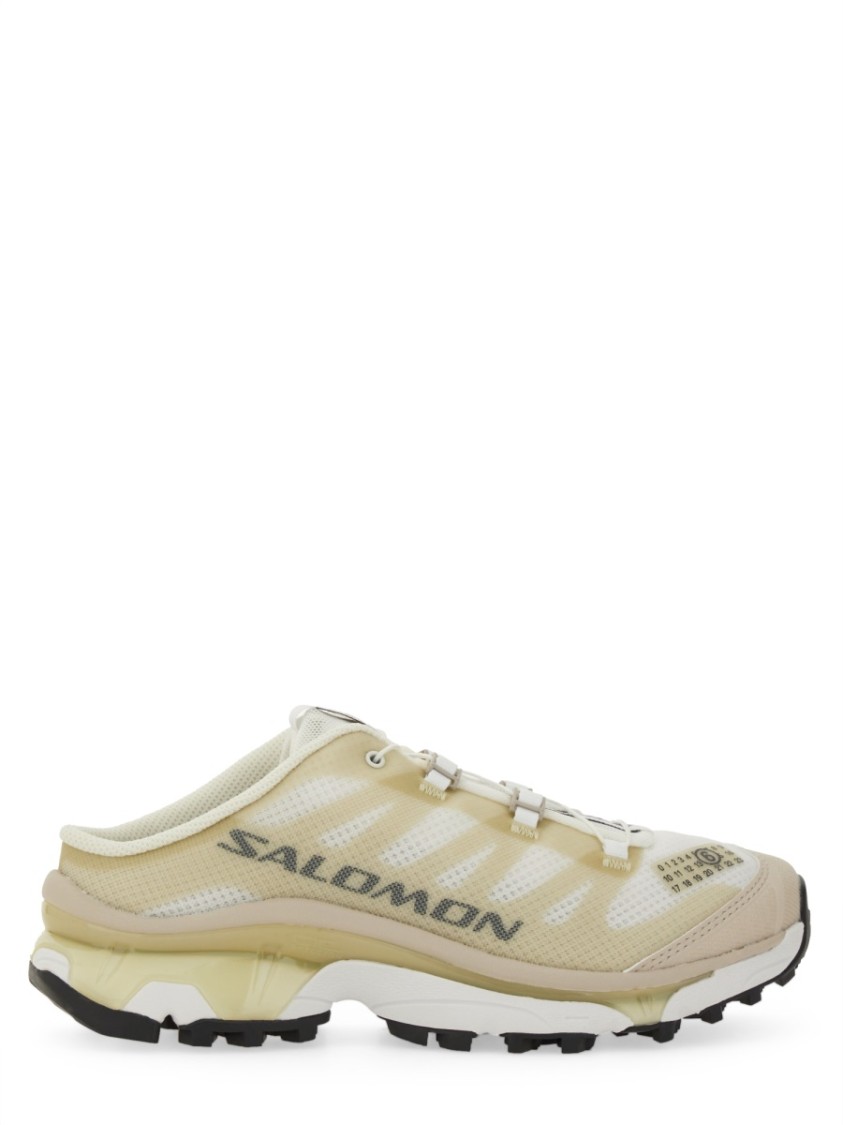 Mm6 By Maison Margiela X Salomon Mule Design Sneakers In Neutral