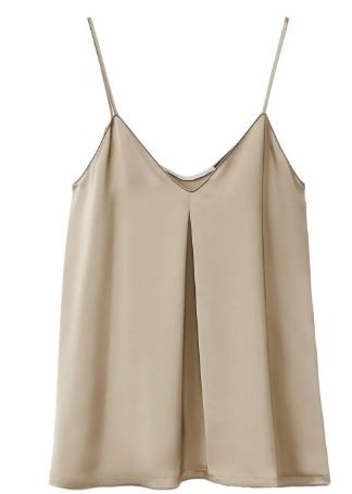 Fabiana Filippi Brown Viscose Top In Neutrals