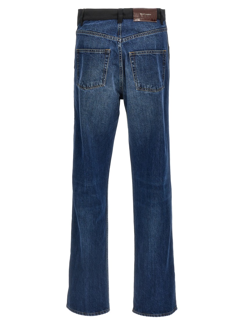 Wales Bonner Echo Denim Jeans In Blue