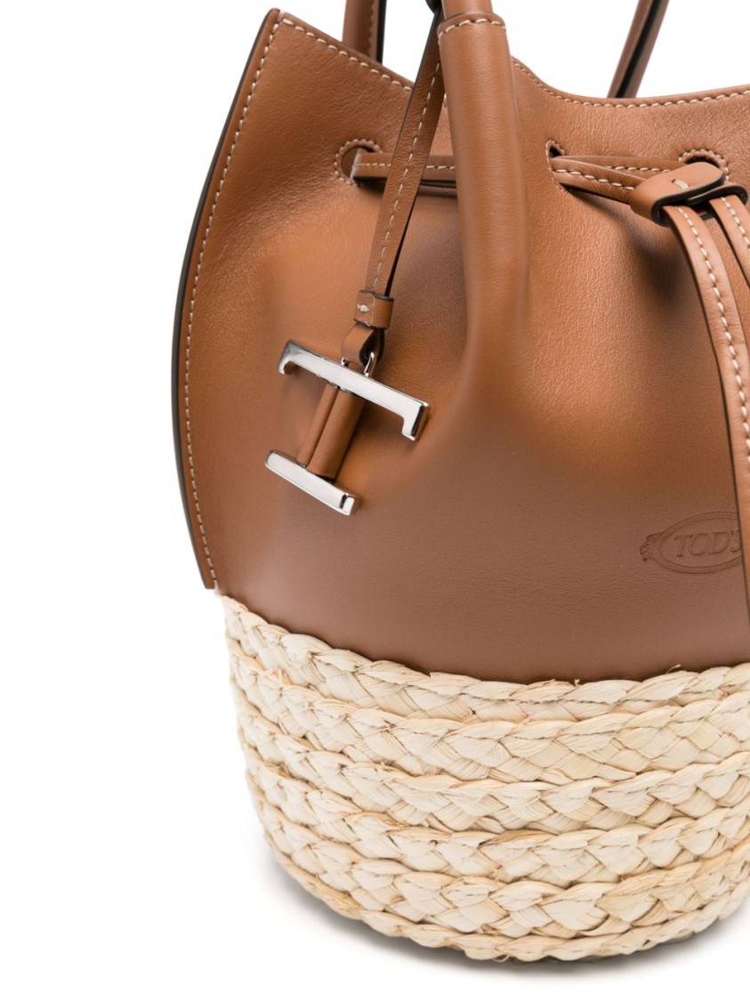 Shop Tod's Brandy Bags In Brown