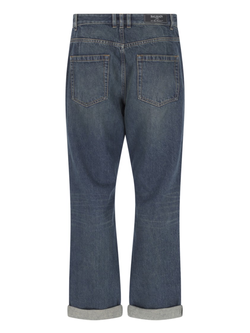 Balmain Jeans In Blue