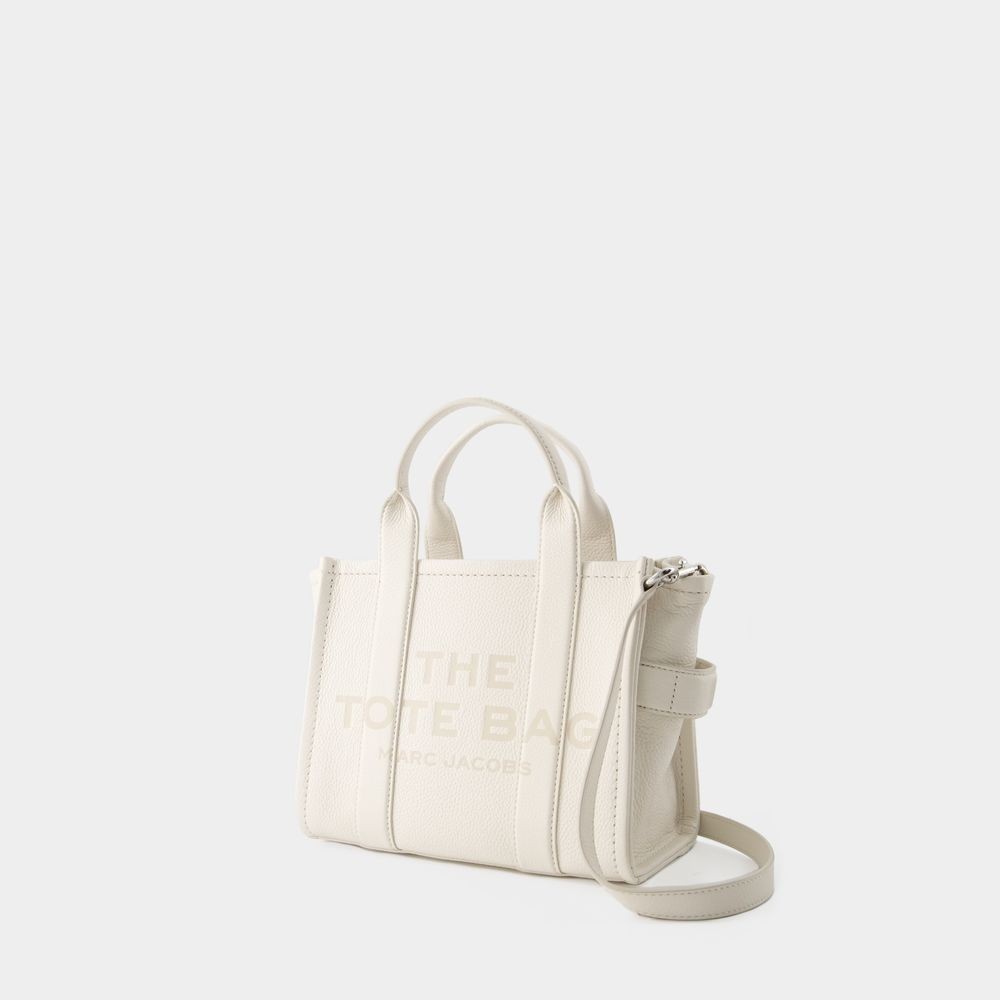 MARC JACOBS MARC JACOBS STRUCTURED MINI TOTE WITH DUAL HANDLES AND DETACHABLE STRAP