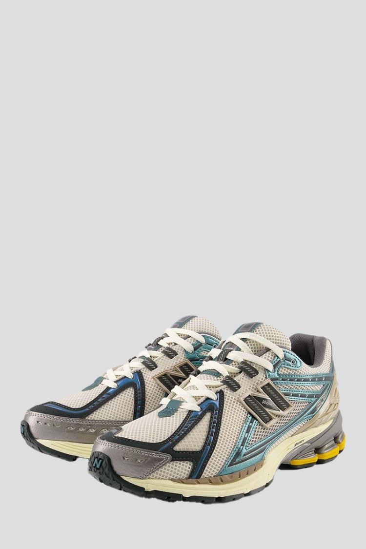New Balance 1906 Man Sneakers Ivory Size 9 Textile Fibers In Multicolor
