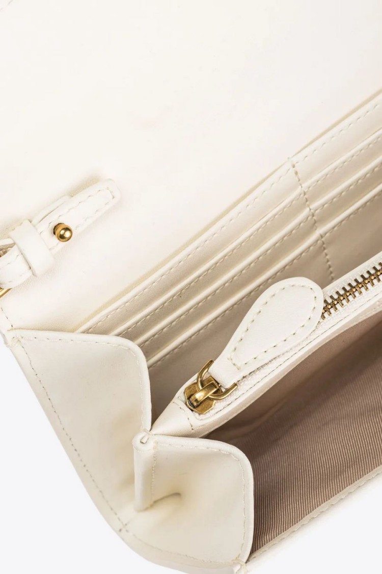 Pinko Shoulder Bag With Distinctive Bird Clasp