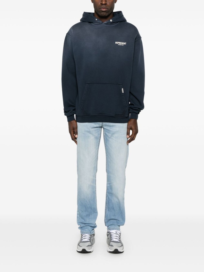 7 FOR ALL MANKIND 7 FOR ALL MANKIND LIGHT BLUE JEANS WITH CONCEALED FLY