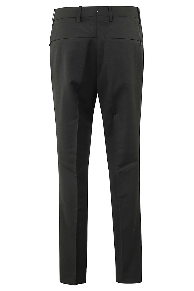 Helmut Lang Wool Bootcut Pants Black In Black