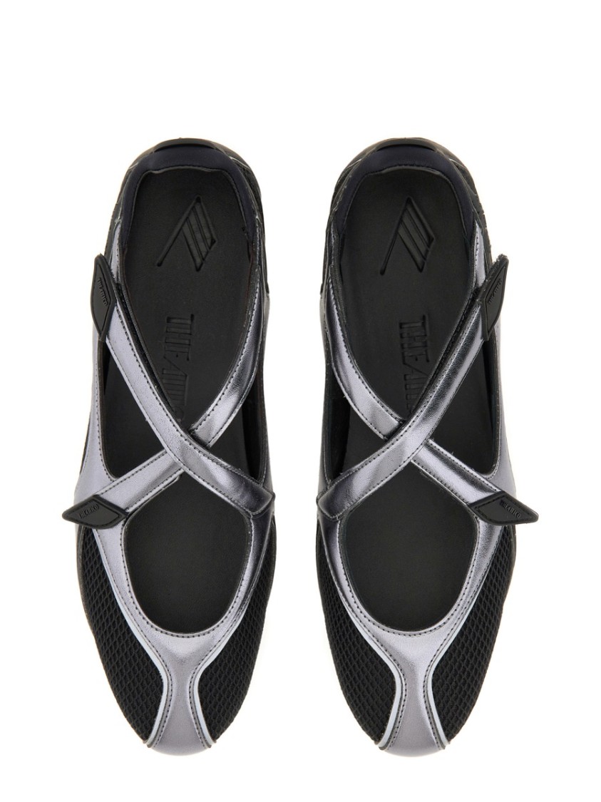 Shop Attico The "floor 1" Ballerina Flat