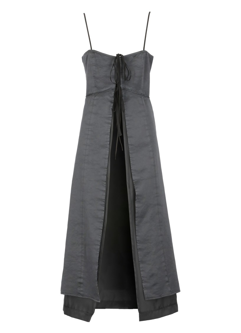 Mm6 Maison Margiela Mm6 By Maison Margiela Flared Hem Cotton Dress