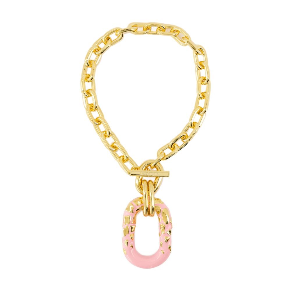 Rabanne Statement-pendant Necklace In Gold