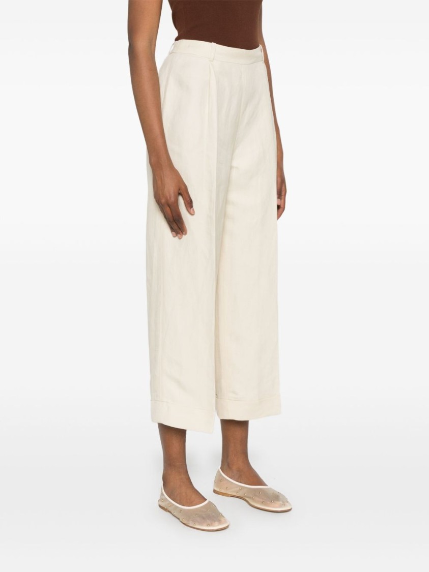 Ralph Lauren Beige Yaitlee Trousers In Neutral