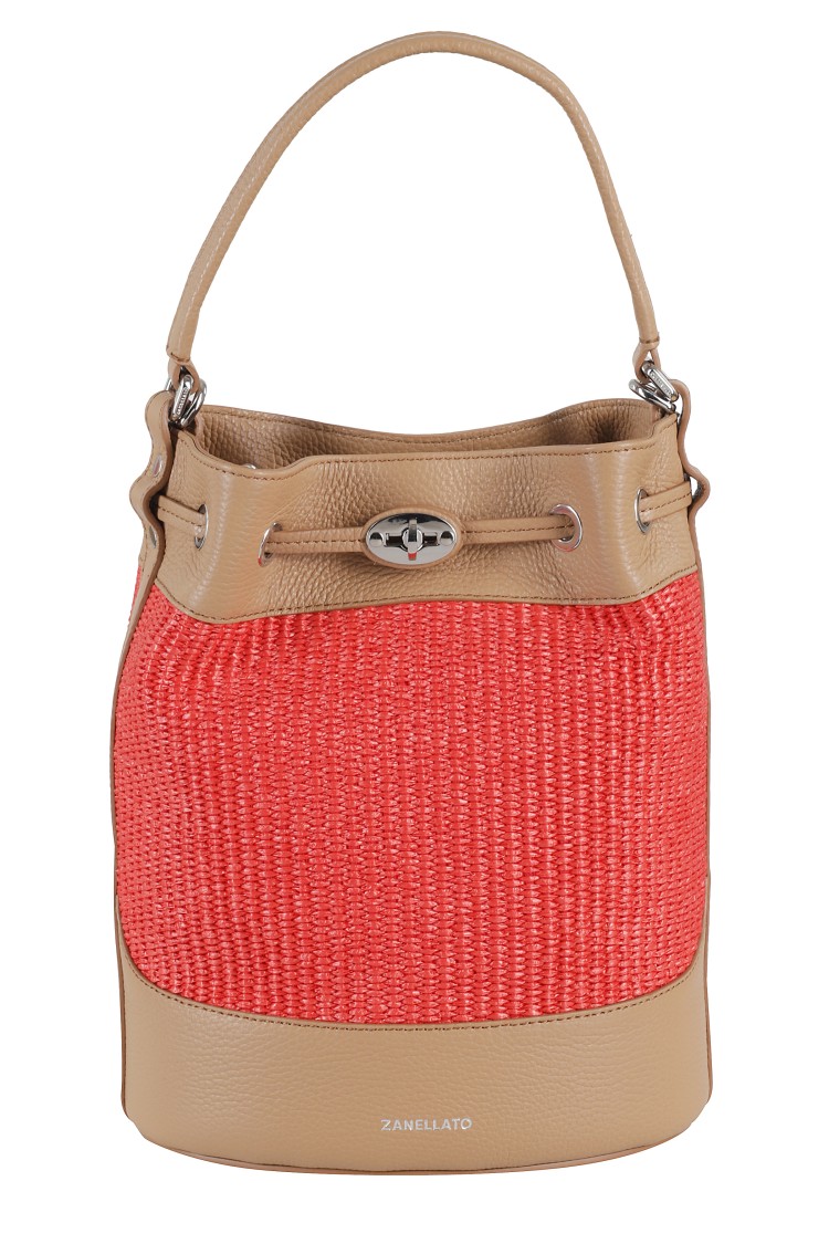 Zanellato Monda` Vimini Bucket Bag
