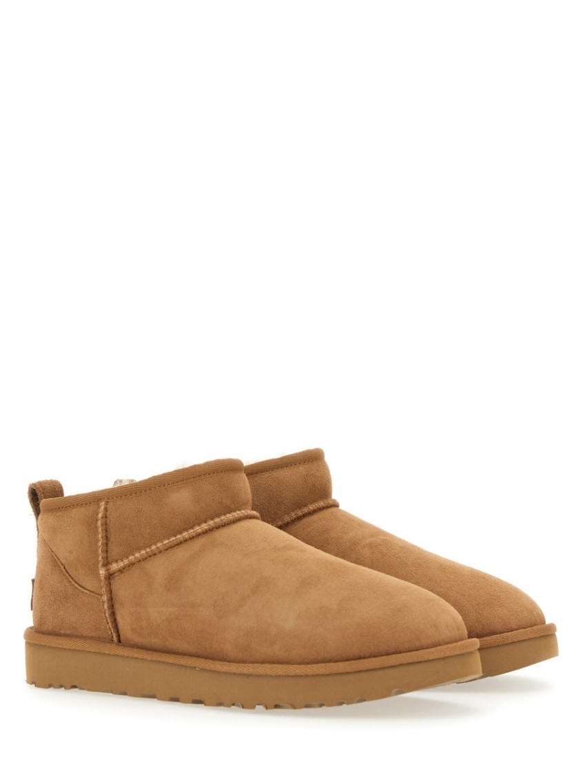 Ugg Boot Classic Ultra Mini In Brown