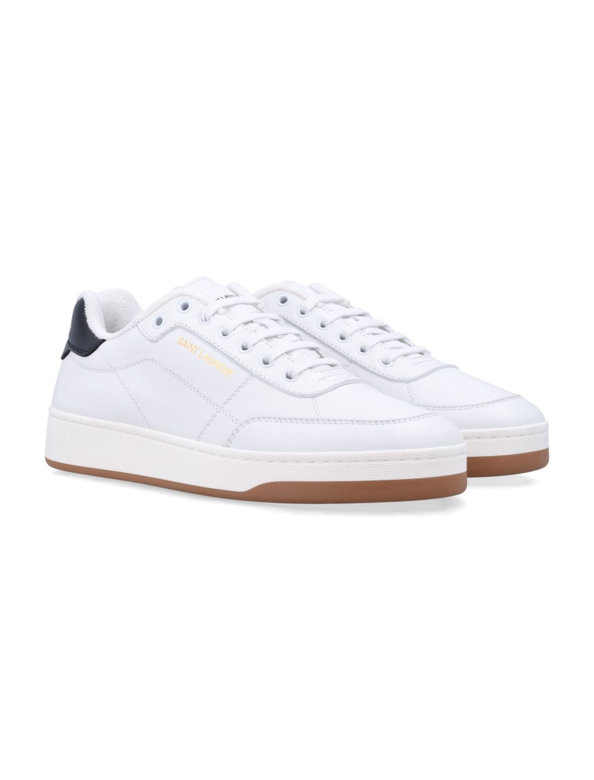 Saint Laurent Sl/61 Low-top Sneakers In White
