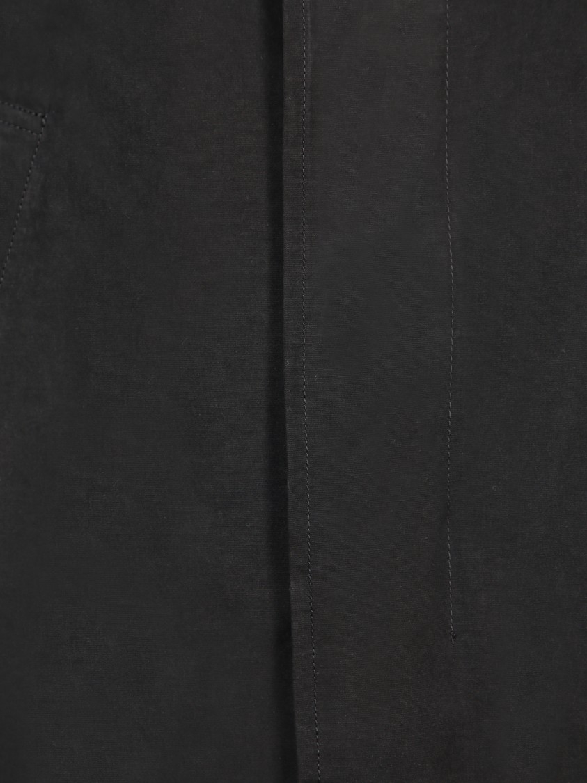 Sealup Black Waterproof Trench In Black