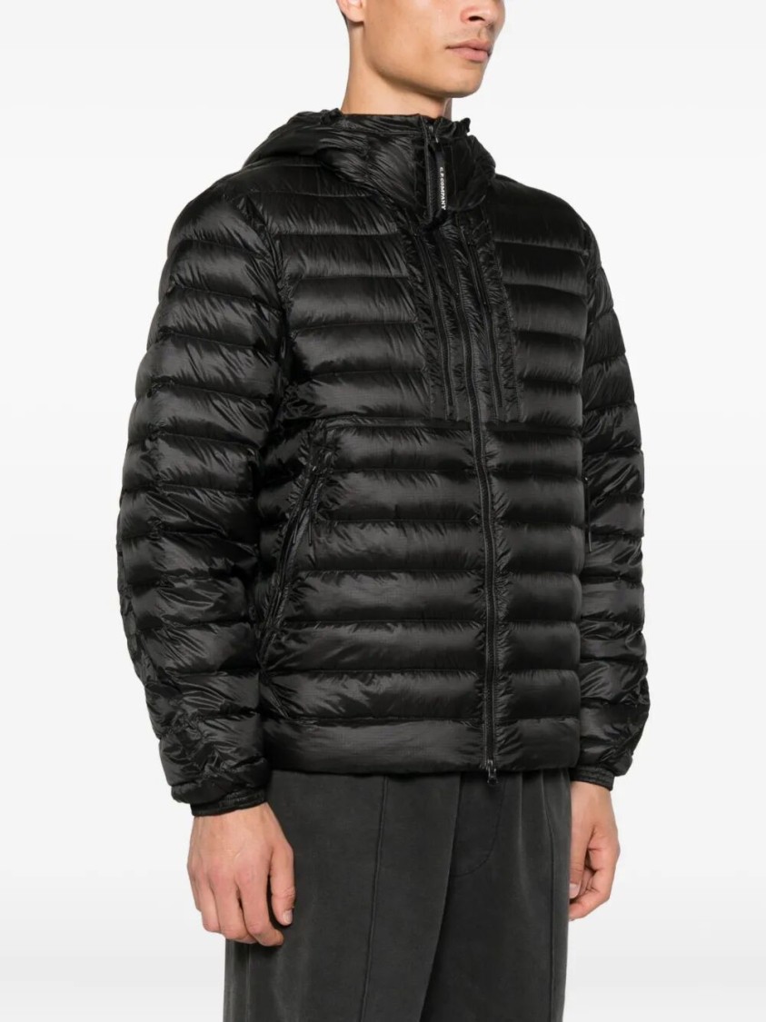 C.p. Company Men Outerwear Medium Jacket In `db-shell` In Black