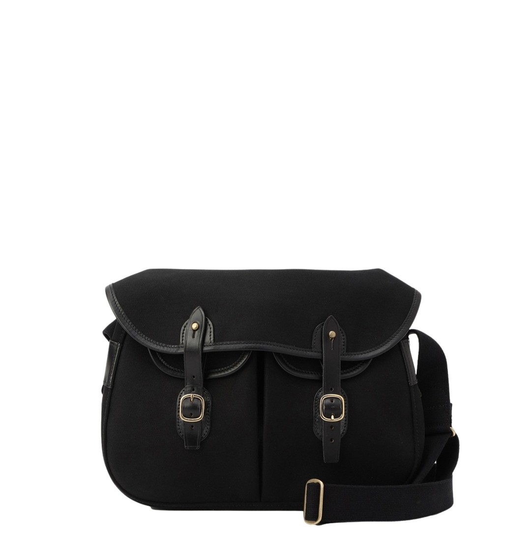 Brady Bags Ariel Trout Black Cotton Blend  Tote