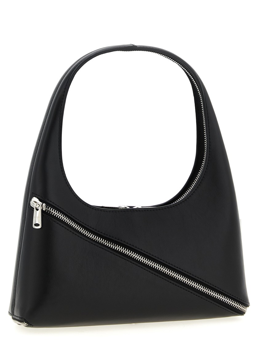 Coperni Calf-leather Shoulder Bag In Black