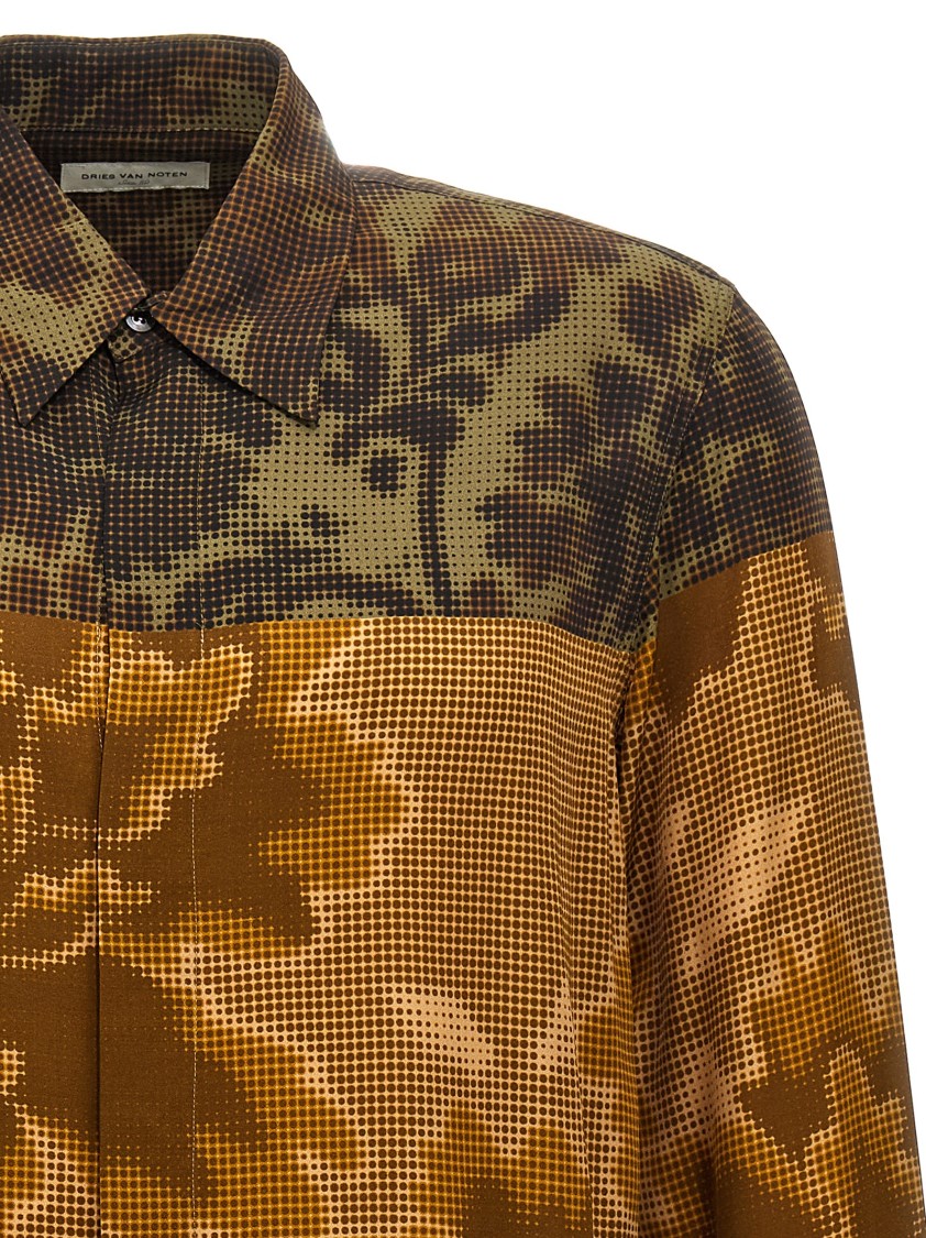 シャツ Dries Van Noten 'Carvies' shirt Caraby Shirt in White – SVRN