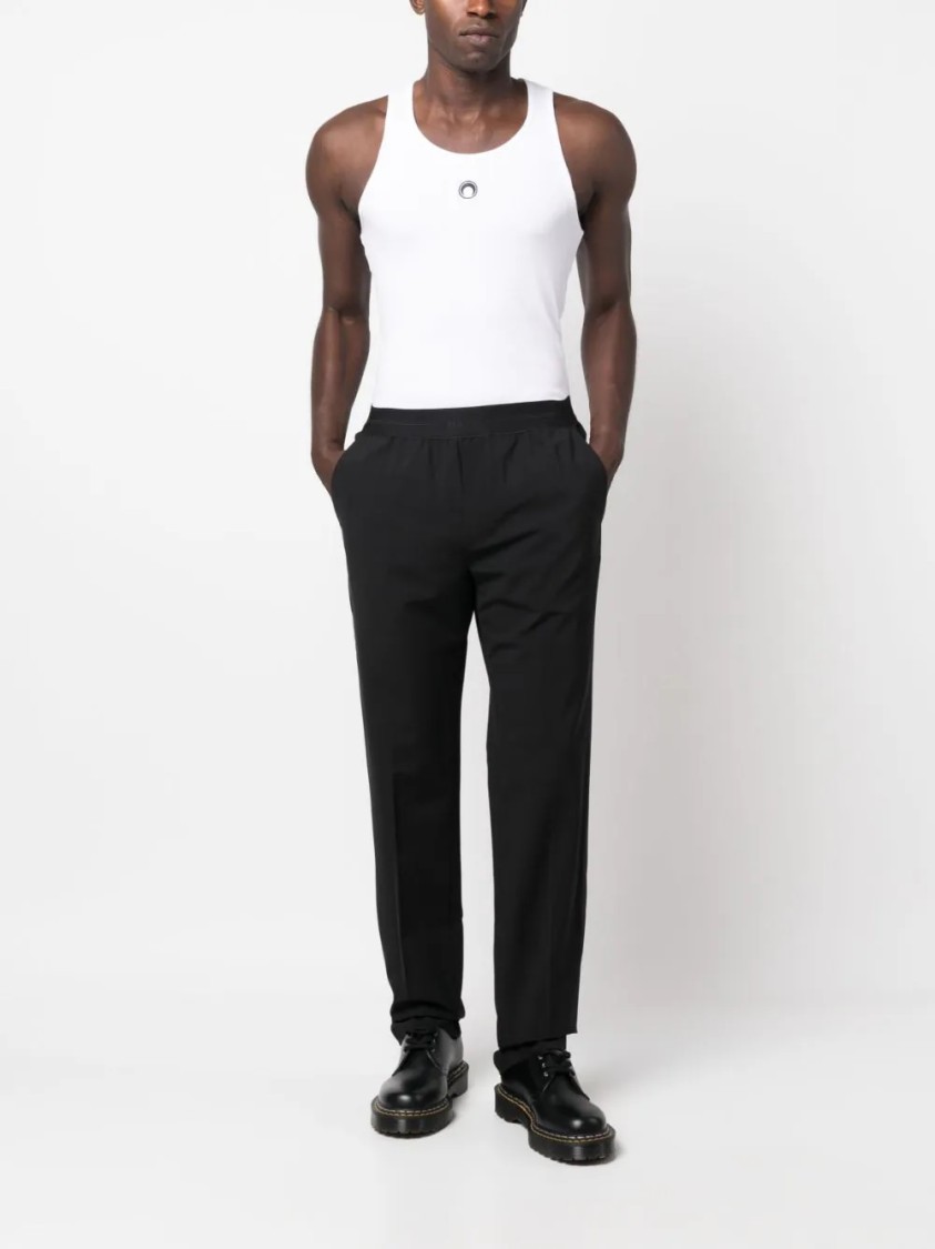 Msgm Versatile Trousers For The Modern Man In Black