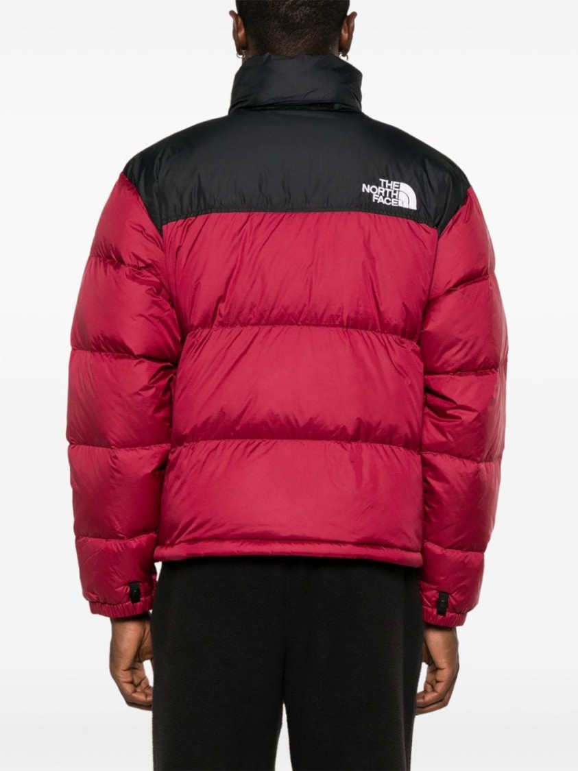 Shop The North Face Down Jacket With Logo In Red