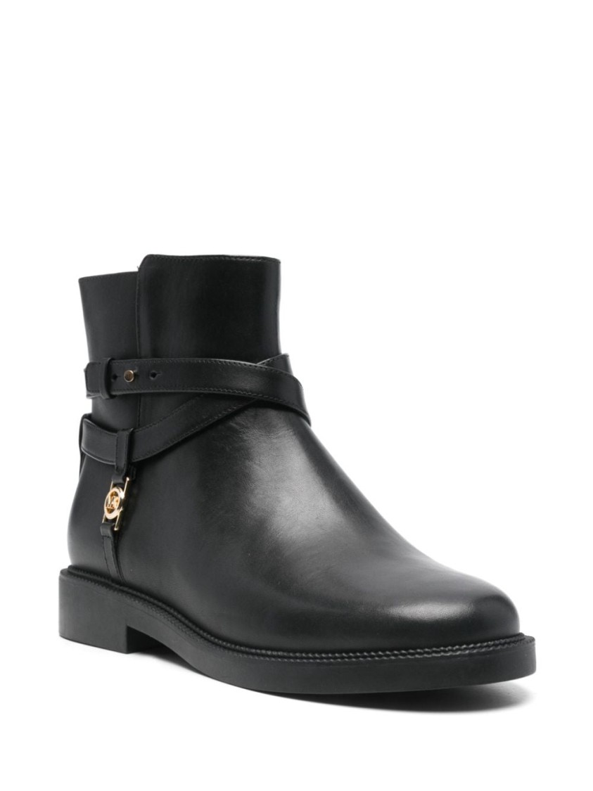 Michael Kors Abigail Flat Bootie In Black