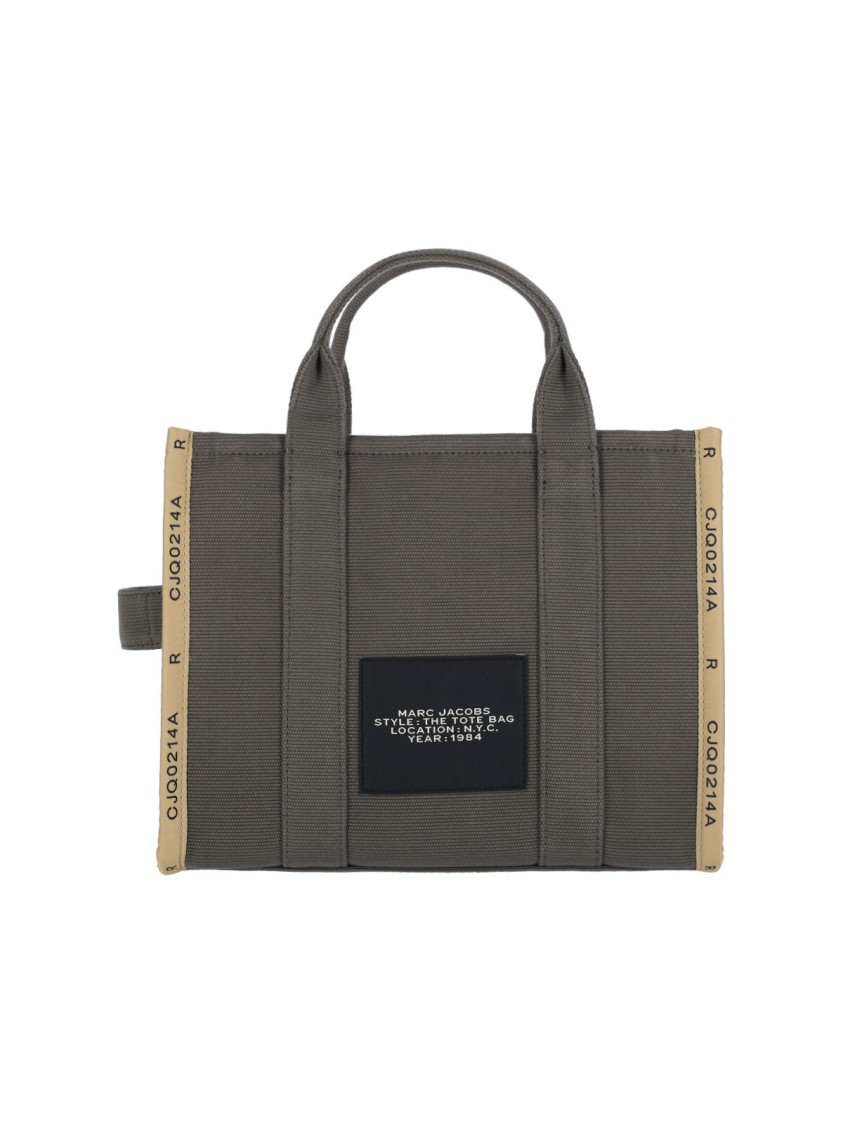 Marc Jacobs "the Jacquard Tote" Medium Bag – Green In Gray
