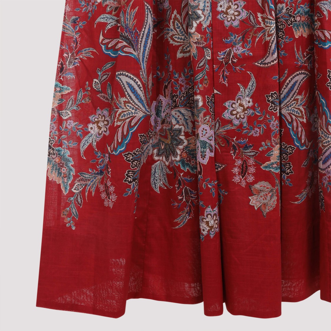 Zimmermann Rhiannon Belted Paisley-print Cotton-voile Midi Dress