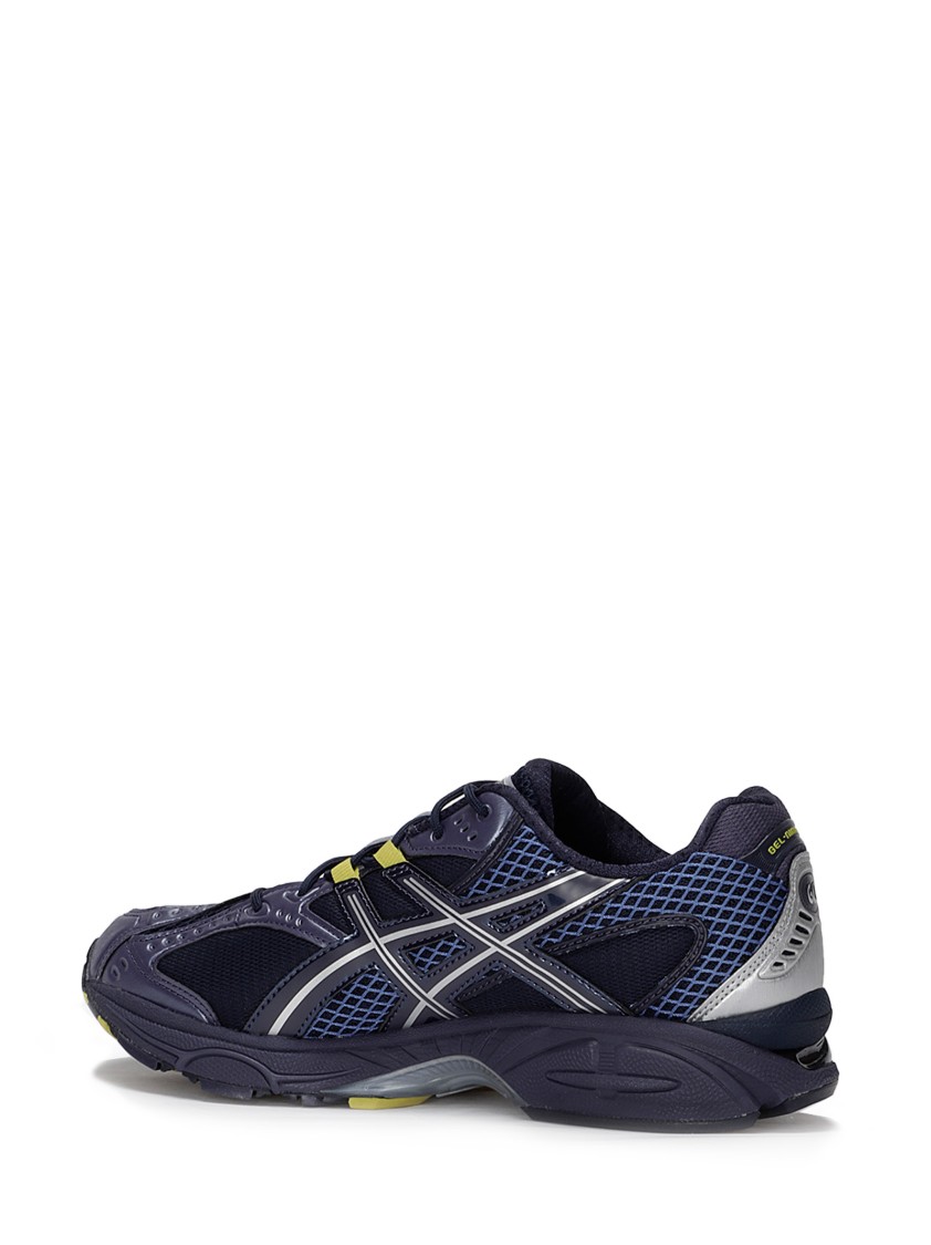 Asics Breathable Design Mesh Upper Sneakers In Blue