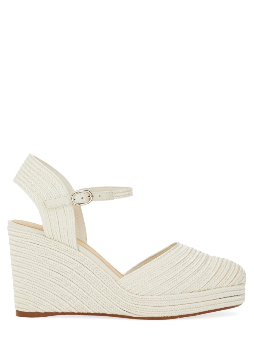 Shop Castaã±er Castaner "carolyn" Espadrille In White