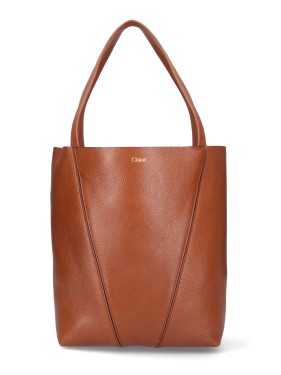 トートバッグ Chloe Sabia Basket Brown Chloé Sabia Basket Brown Tote Bag in Brown | THE LIST