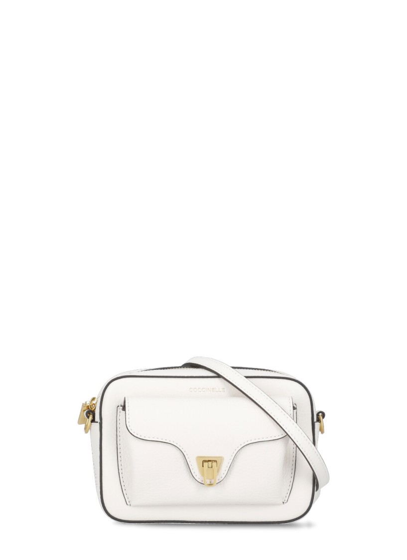 Coccinelle White Beat Soft Mini Shoulder Bag