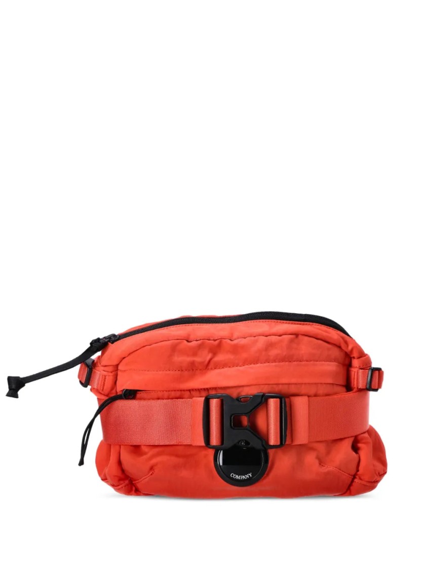 C.p. Company Men Nylon Crossbody Pack In Red