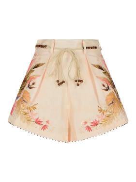 Zimmermann Eden Handkerchief Midi Skirt in Black | THE LIST
