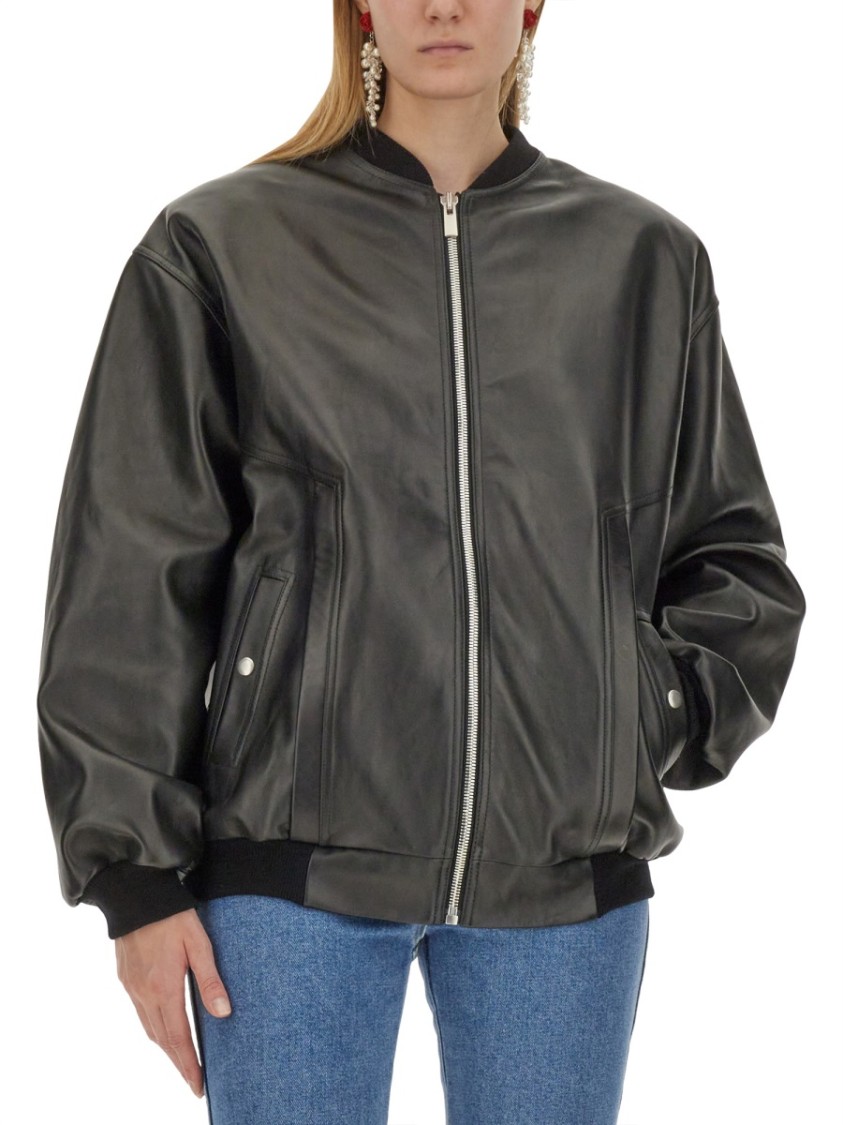 Magda Butrym Women Bomber Oversize Fit In Black