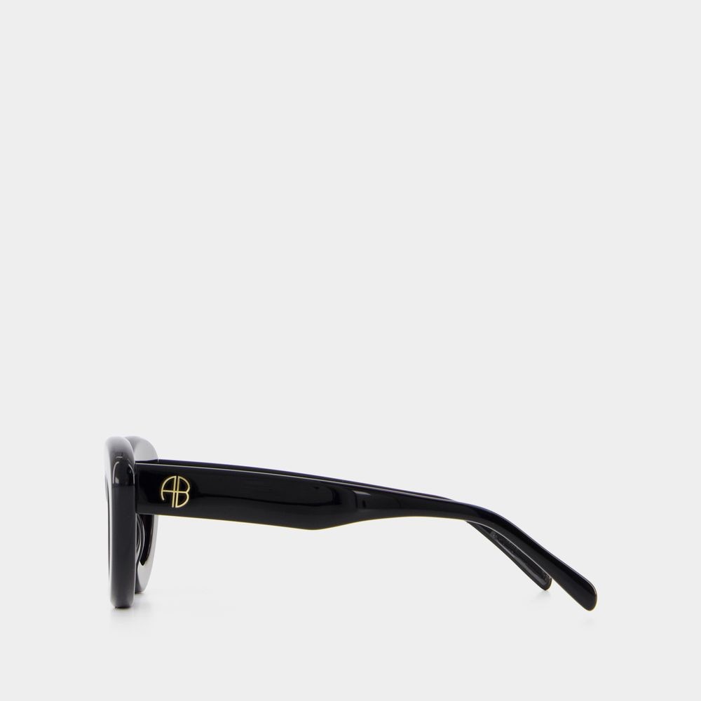サングラス ANINE BING Alba Sunglasses - ANINE BING - Acetate - Black ANINE BING/アニン ビン】ALBA SUNGLASSES（サングラス）｜AP
