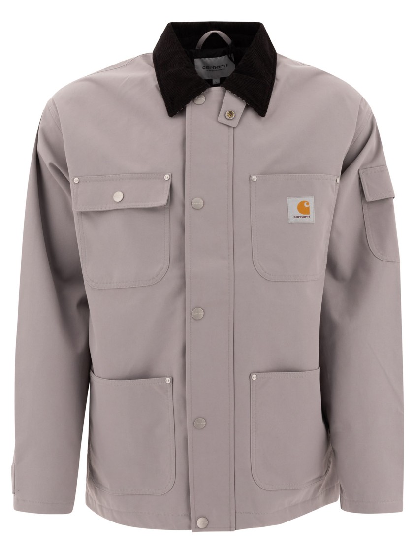 Carhartt Wip "clapton" Jacket In Brown