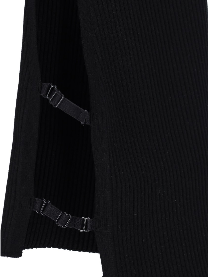 Courrèges Courreges Women Pointy Ribbed Knit Tank Top