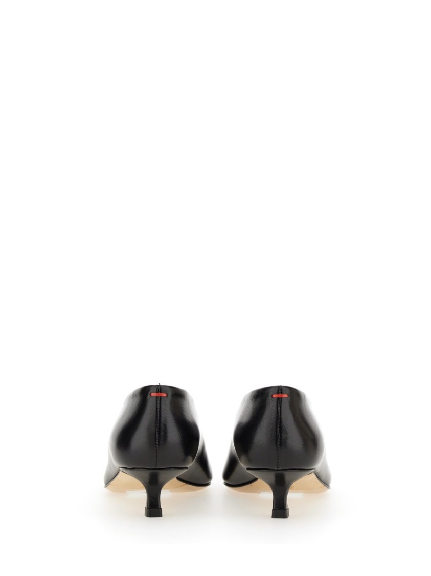 Aeyde Moa Leather Point-toe Flats