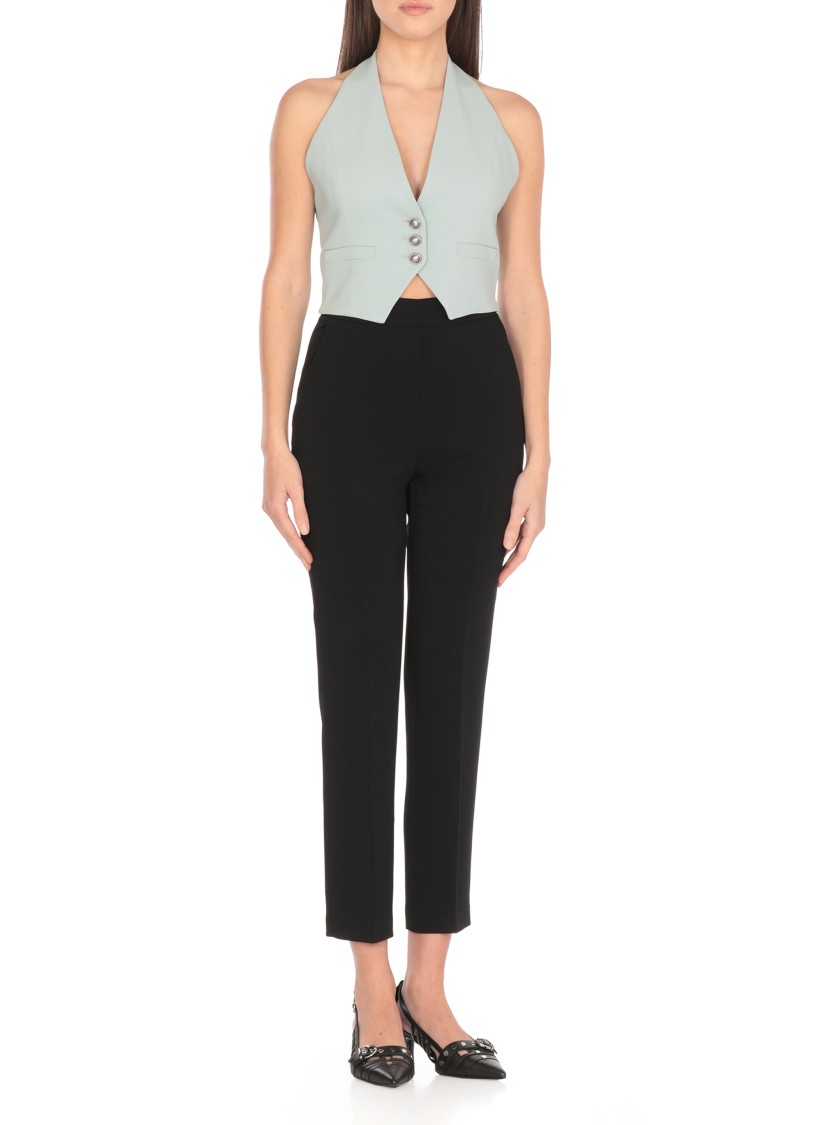 Shop Pinko Light Blue Moretta Vest
