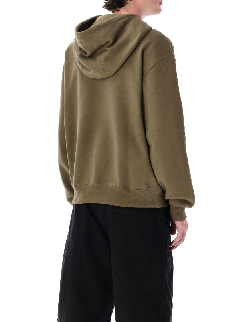 Saint Laurent Logo Hoodie Sweater Kangaroo Pocket