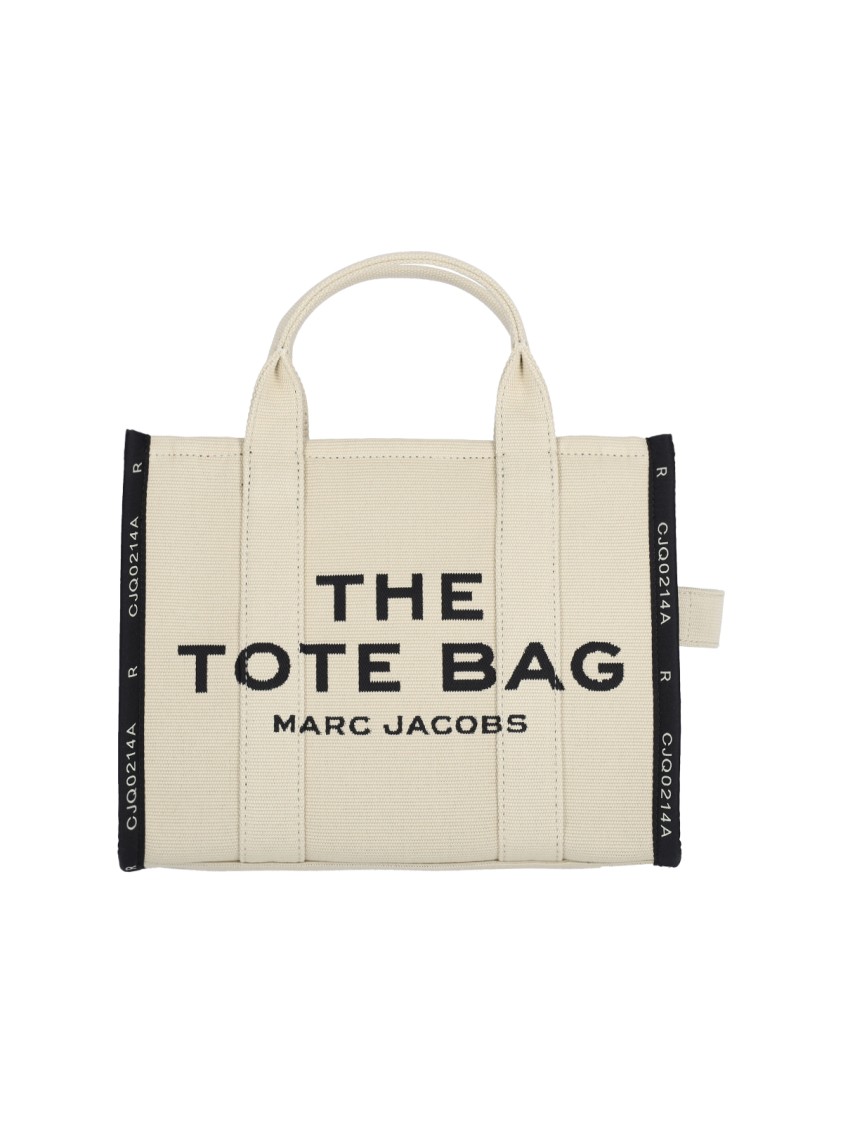 Marc Jacobs Medium Tote Bag "The Jacquard Tote"  Beige