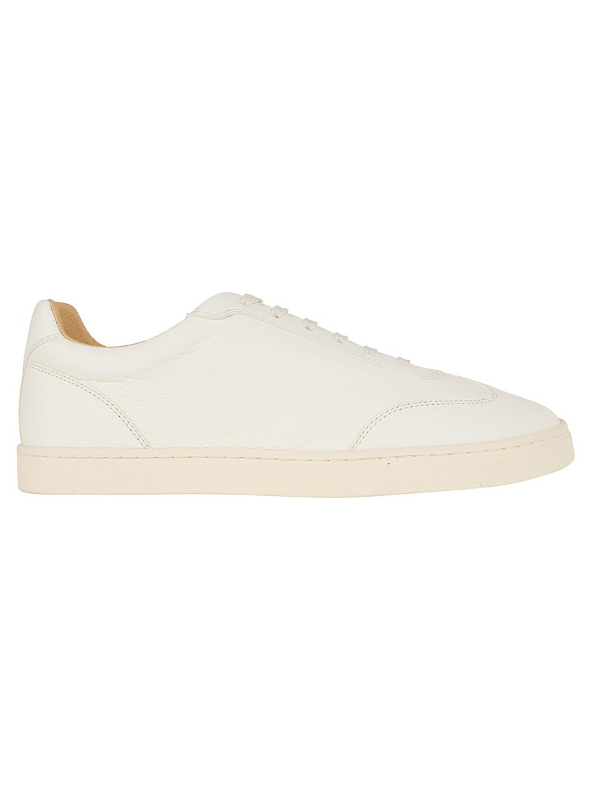 Brunello Cucinelli Scottish Red Deer Leather Sneakers